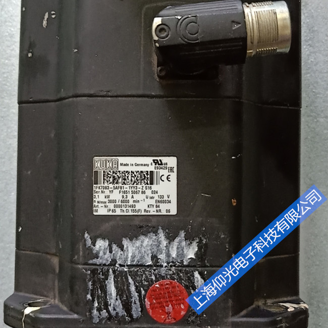 KUKA 00-115-926 庫卡機器人伺服電機維修常見故障