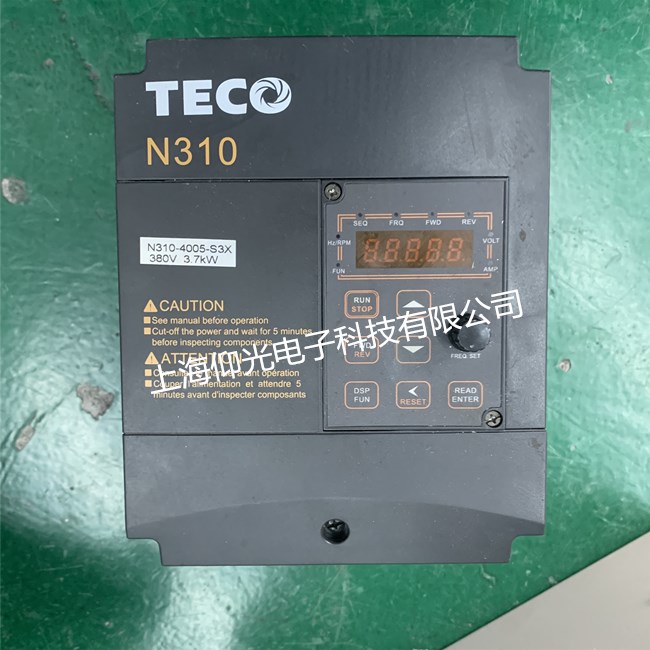 TECO東元臺(tái)安變頻器N310-4003-H3XC報(bào)警接地故障維修
