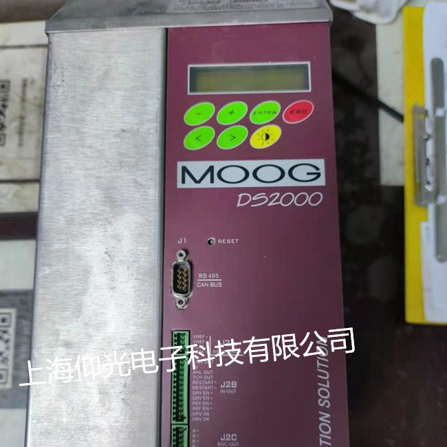 穆格MOOG伺服器維修D(zhuǎn)S2000顯示報(bào)警代碼修理