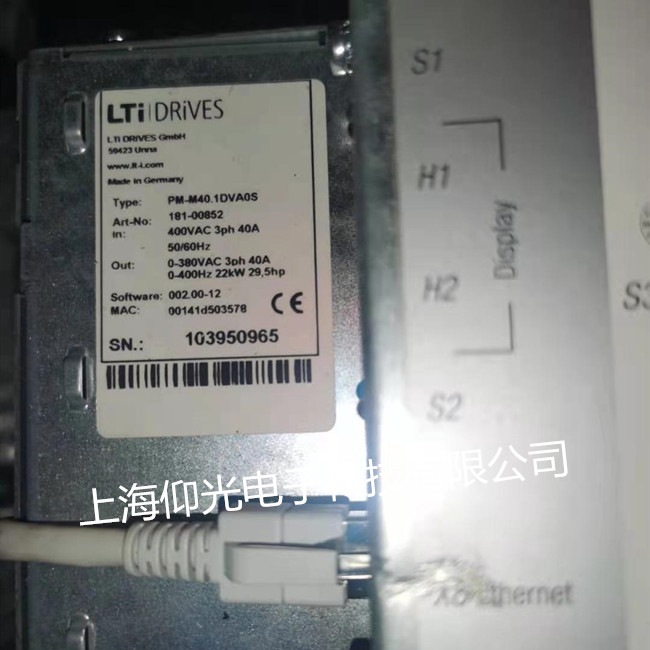 moog穆格伺服驅(qū)動(dòng)器上電報(bào)故障代碼4維修方法-仰光電子