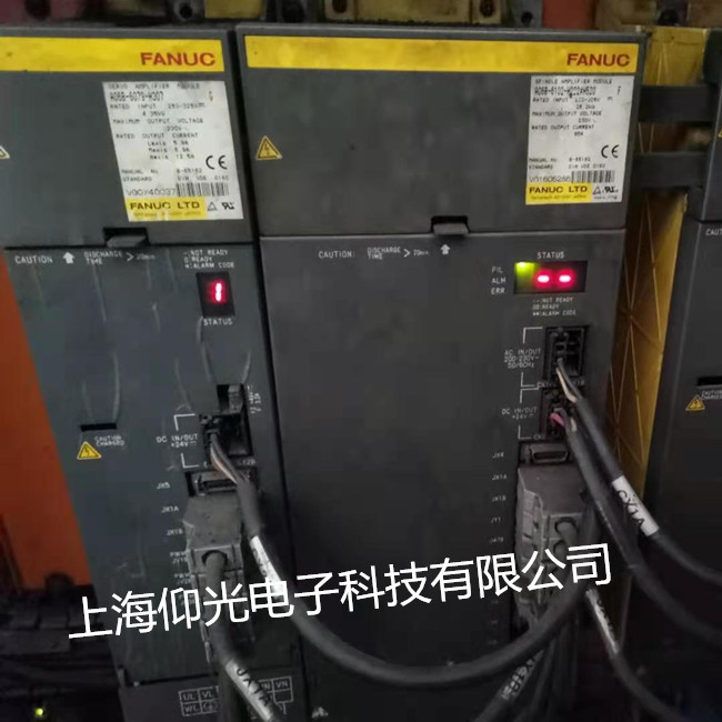 發(fā)那科伺服驅(qū)動器顯示報警1維修A06B-6079-H307可測試