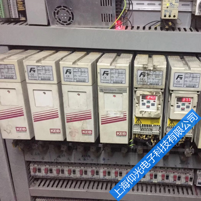 科比KEB F5 75KW變頻器維修報(bào)警如E.br E.bus E.cdd