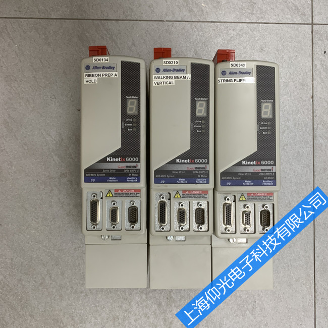 AB伺服驅(qū)動(dòng)器2094-EN02D-M01-S0母線熱過(guò)載故障維修