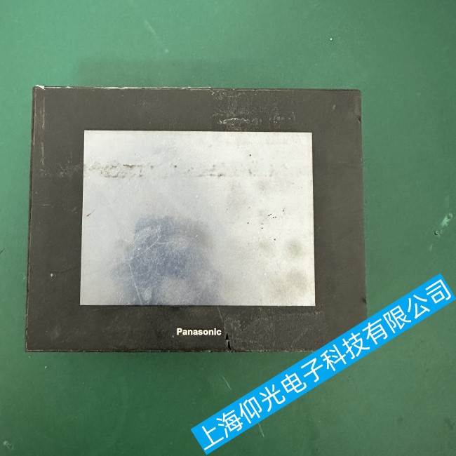 河南松下觸摸屏AIG12MQ03D通電后無顯示故障維修干貨分享